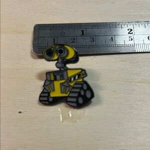 Yellow Robot Enamel Pin